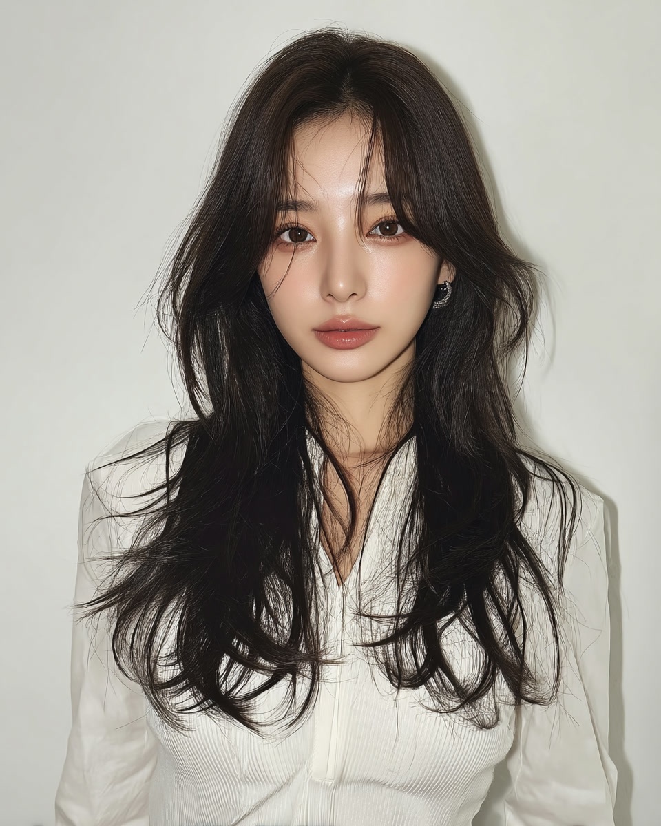 8 Layered Wavy Hairstyles 2026 | Seoul Hair Salon 4 layered wavy hairstyles 2026 - Style 2 at Korea Hair Salon Seoul