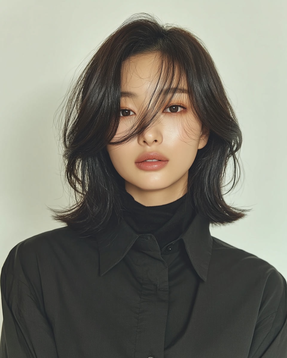 8 Layered Wavy Hairstyles 2026 | Seoul Hair Salon 7 layered wavy hairstyles 2026 - Style 4 at Korea Hair Salon Seoul