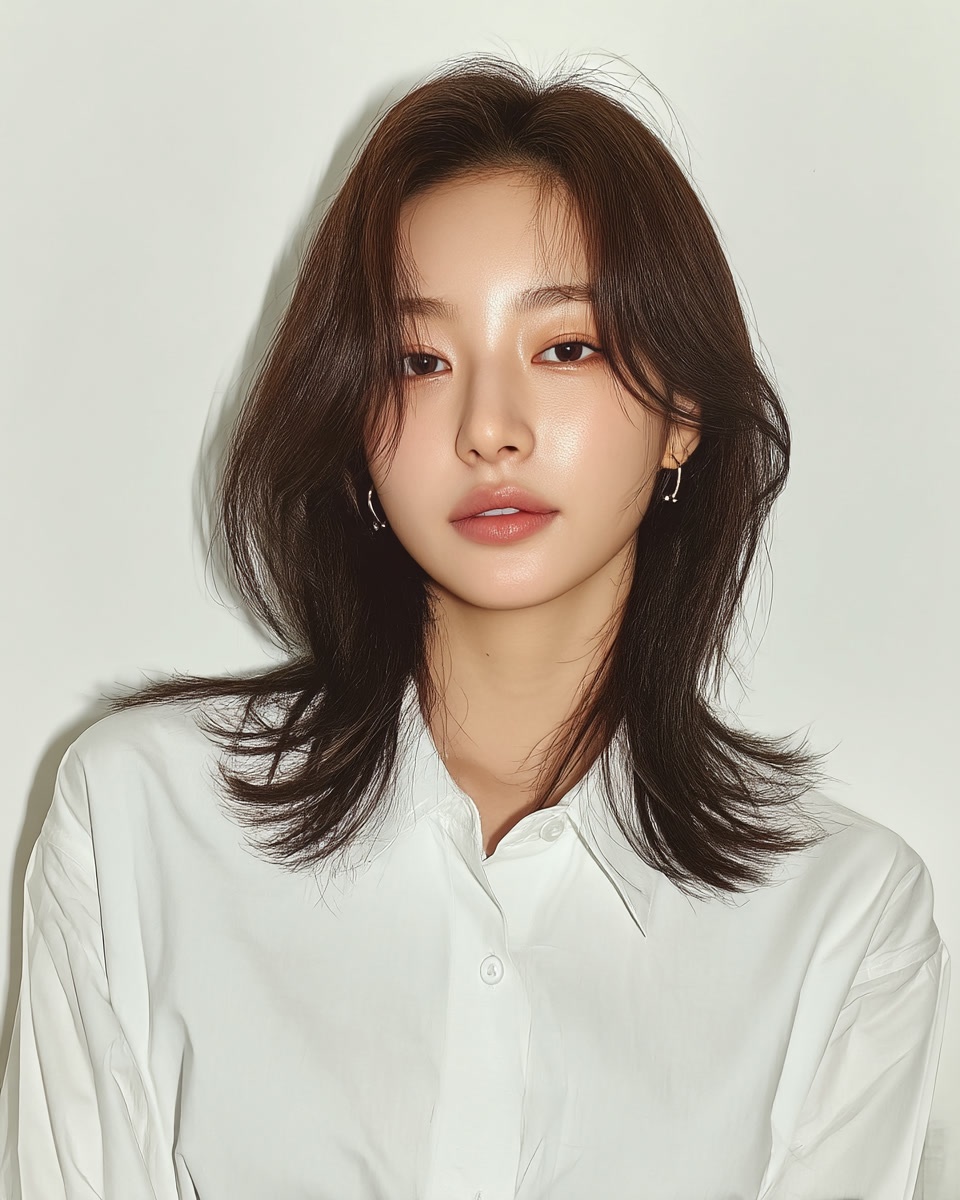 8 Soft Layered Hairstyles 2026 | Seoul Hair Salon 10 soft layered hairstyles Seoul - Style 7 at Korea Hair Salon Seoul