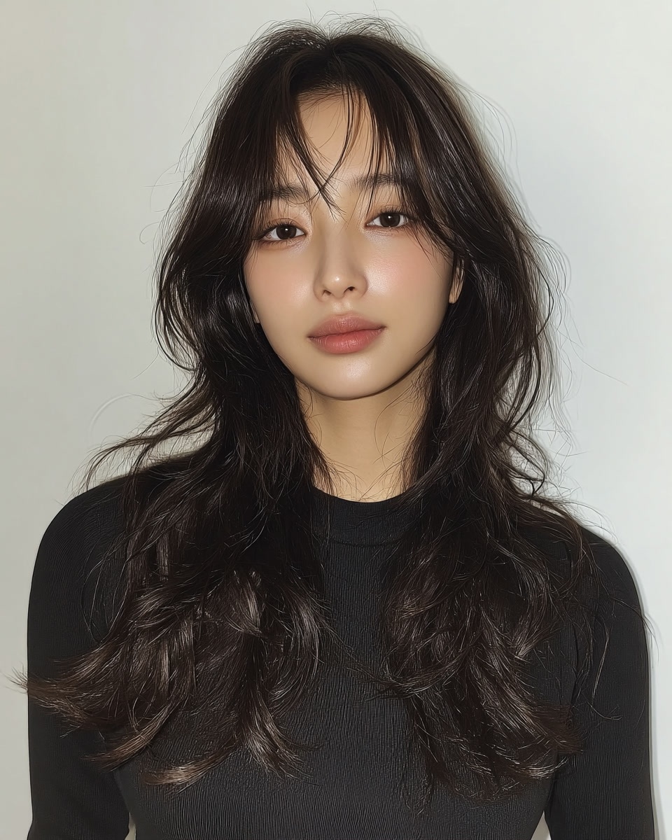 8 Stunning Layered Haircuts 2026 | Seoul Hair Salon 9 layered haircuts Seoul 2026 - Style 6 at Korea Hair Salon Seoul