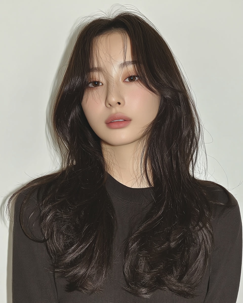 8 Stunning Layered Haircuts Seoul 2026 | Seoul Hair Salon 4 layered haircuts Seoul 2026 - Style 2 at Korea Hair Salon Seoul