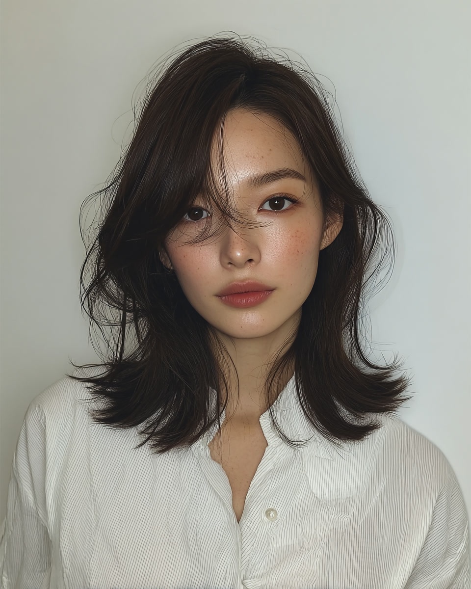8 Stunning Layered Hairstyles 2026 | Seoul Hair Salon 4 layered hairstyles 2026 Seoul - Style 2 at Korea Hair Salon Seoul