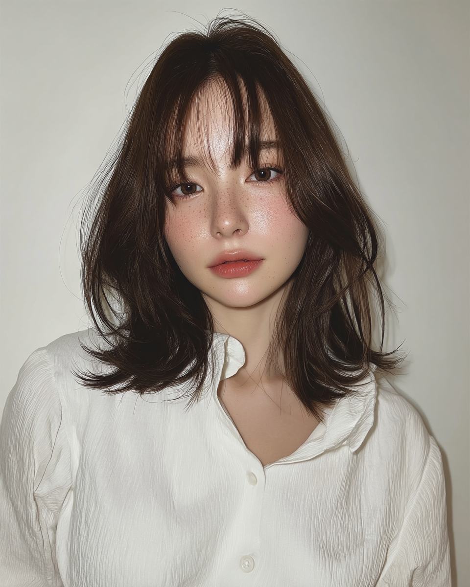 8 Stunning Layered Hairstyles Seoul | Seoul Hair Salon 4 layered hairstyles Seoul - Style 2 at Korea Hair Salon Seoul