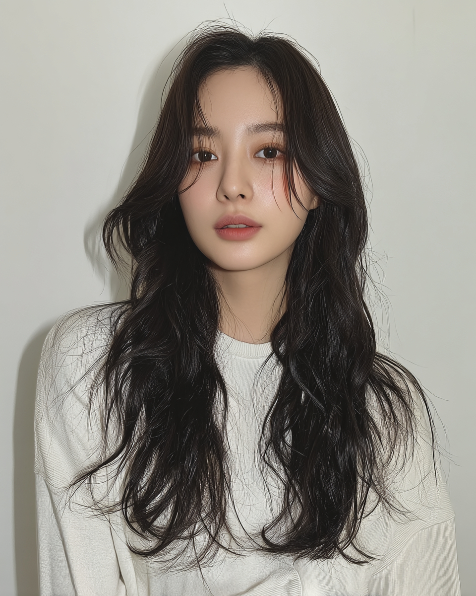 8 Stunning Layered Hairstyles Seoul | Seoul Hair Salon 7 layered hairstyles Seoul - Style 4 at Korea Hair Salon Seoul