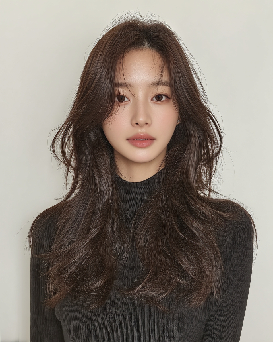 8 Stunning Layered Hairstyles Seoul | Seoul Hair Salon 8 layered hairstyles Seoul - Style 5 at Korea Hair Salon Seoul