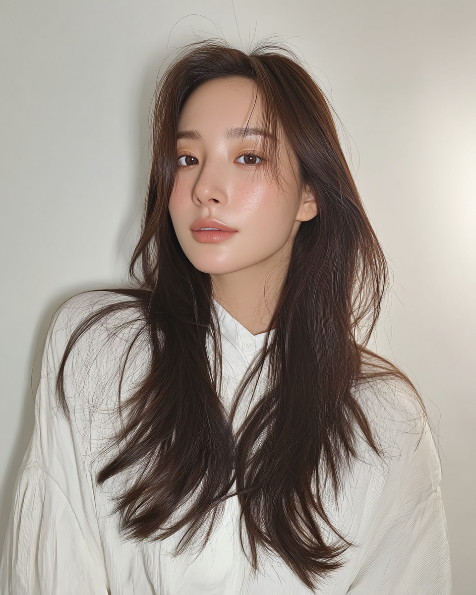 8 Stunning Layered Hairstyles Seoul | Seoul Hair Salon 10 layered hairstyles Seoul - Style 7 at Korea Hair Salon Seoul