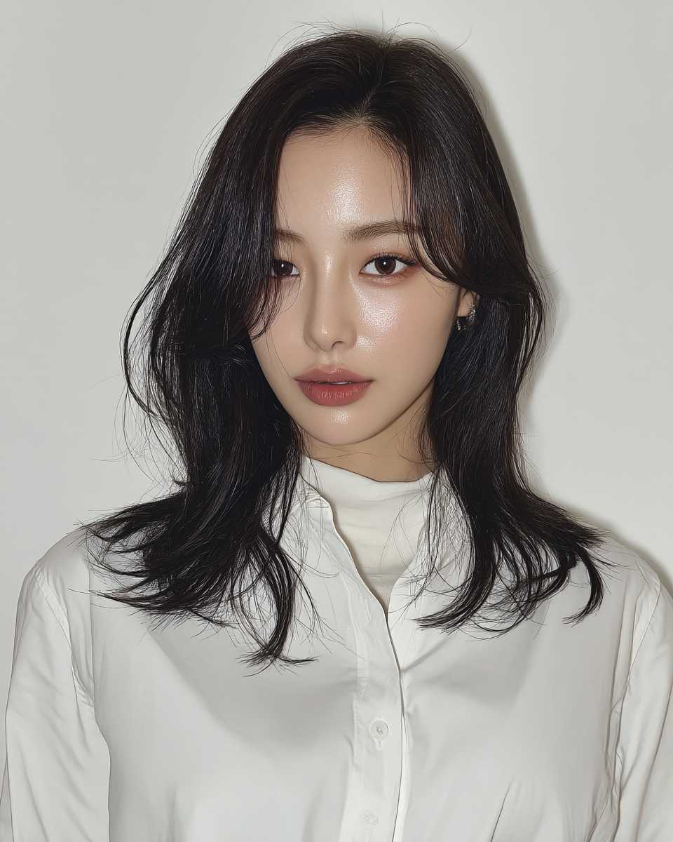 8 Stunning Layered Hairstyles Seoul | Seoul Hair Salon 11 layered hairstyles Seoul - Style 8 at Korea Hair Salon Seoul