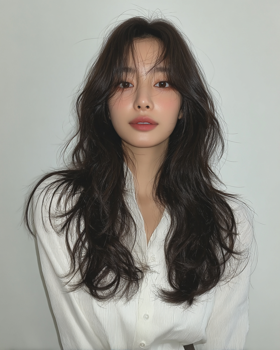 8 Stunning Layered Wavy Hairstyles 2026 | Seoul Hair Salon 3 layered wavy hairstyles Seoul - Style 1 at Korea Hair Salon Seoul