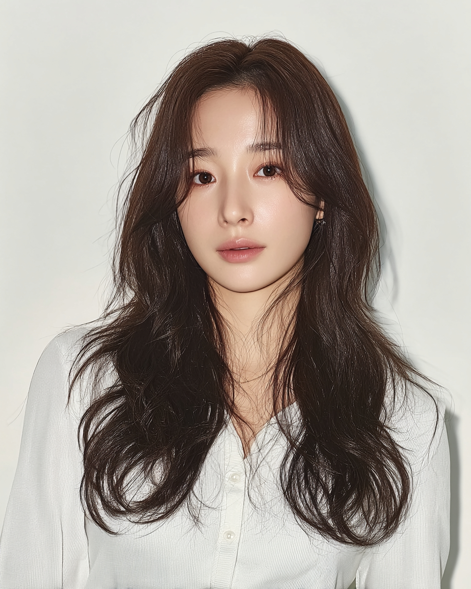 8 Stunning Layered Wavy Hairstyles 2026 | Seoul Hair Salon 4 layered wavy hairstyles Seoul - Style 2 at Korea Hair Salon Seoul