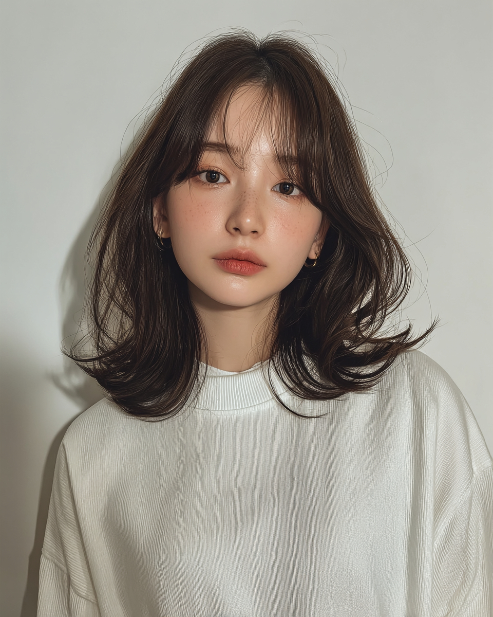 8 Stunning Layered Wavy Hairstyles 2026 | Seoul Hair Salon 5 layered wavy hairstyles Seoul - Style 3 at Korea Hair Salon Seoul