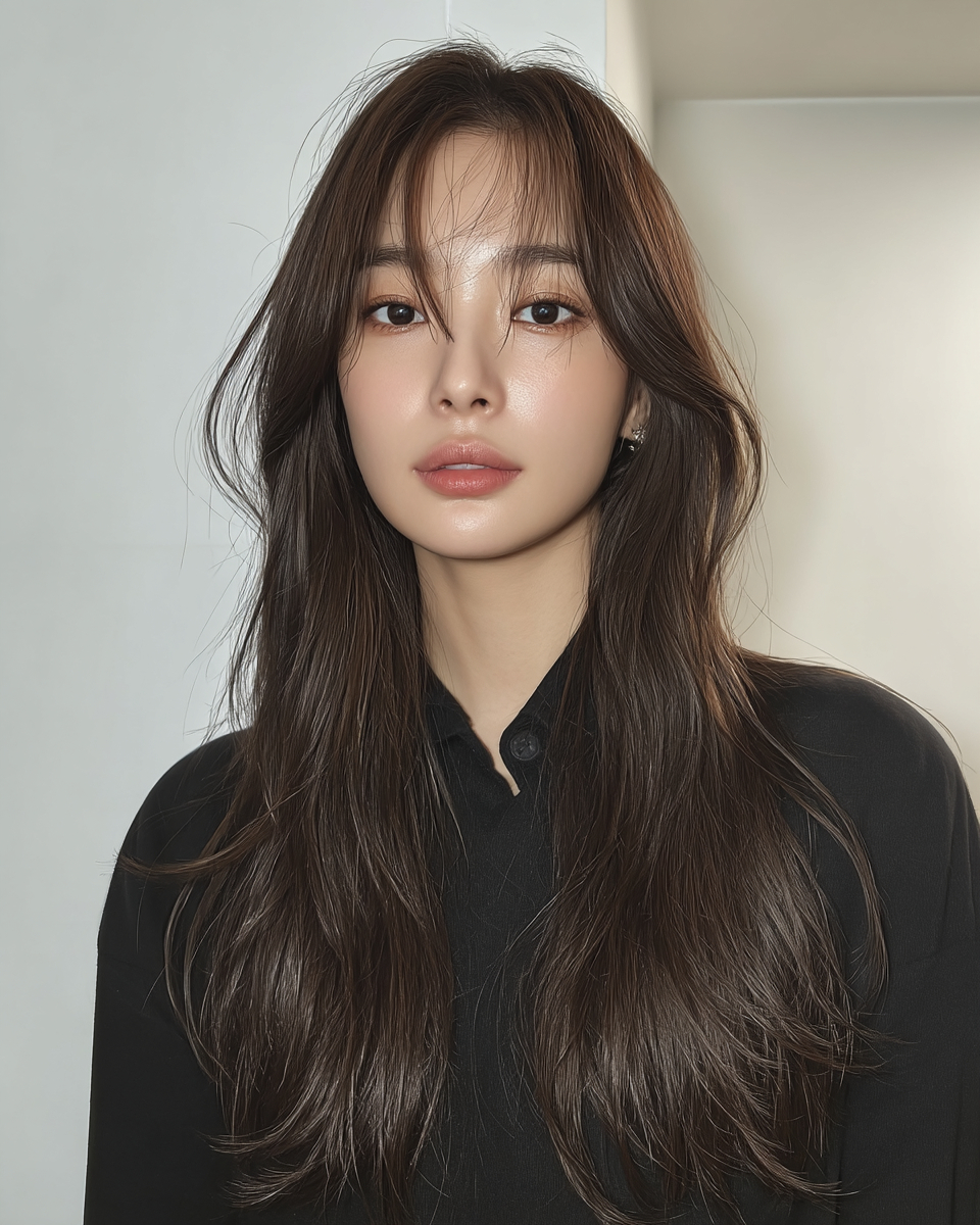 8 Stunning Layered Wavy Hairstyles 2026 | Seoul Hair Salon 7 layered wavy hairstyles Seoul - Style 4 at Korea Hair Salon Seoul