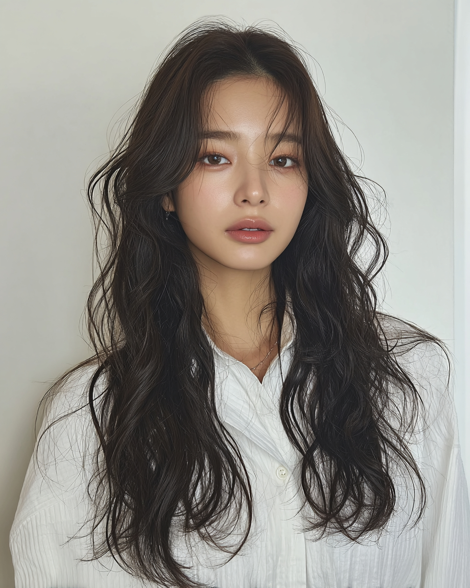 8 Stunning Layered Wavy Hairstyles 2026 | Seoul Hair Salon 10 layered wavy hairstyles Seoul - Style 7 at Korea Hair Salon Seoul