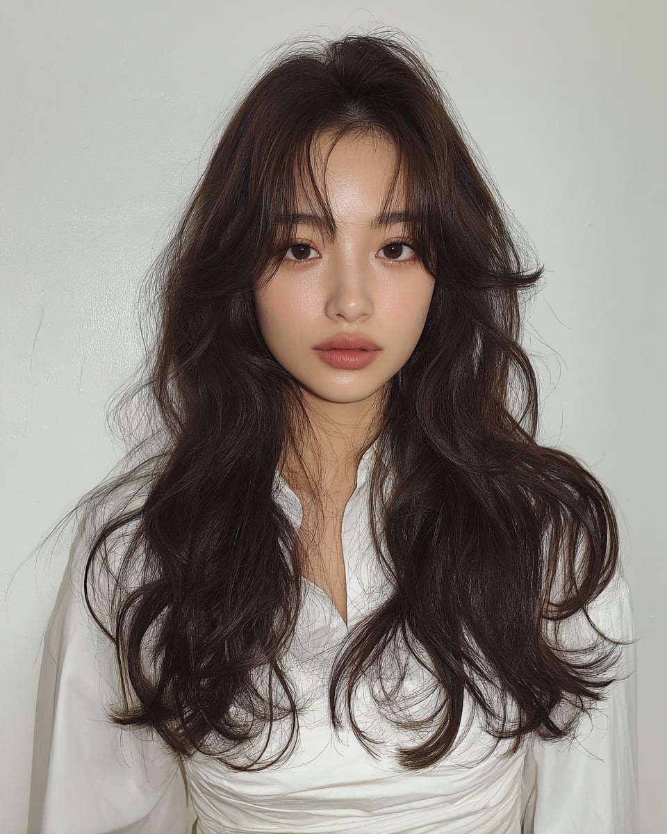 8 Stunning Layered Wavy Styles Seoul | Seoul Hair Salon 8 layered wavy styles Seoul - Style 5 at Korea Hair Salon Seoul