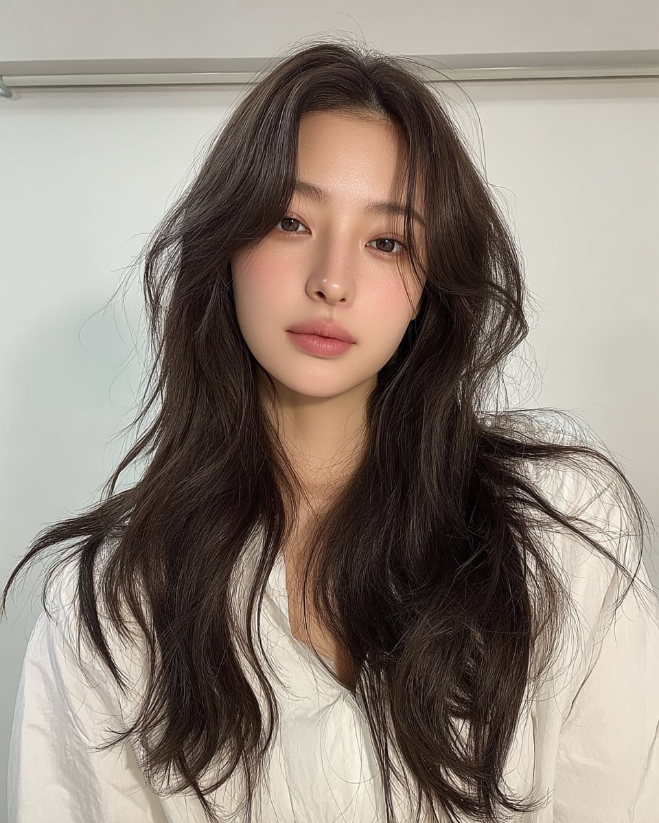 8 Stunning Layered Wavy Styles Seoul | Seoul Hair Salon 11 layered wavy styles Seoul - Style 8 at Korea Hair Salon Seoul