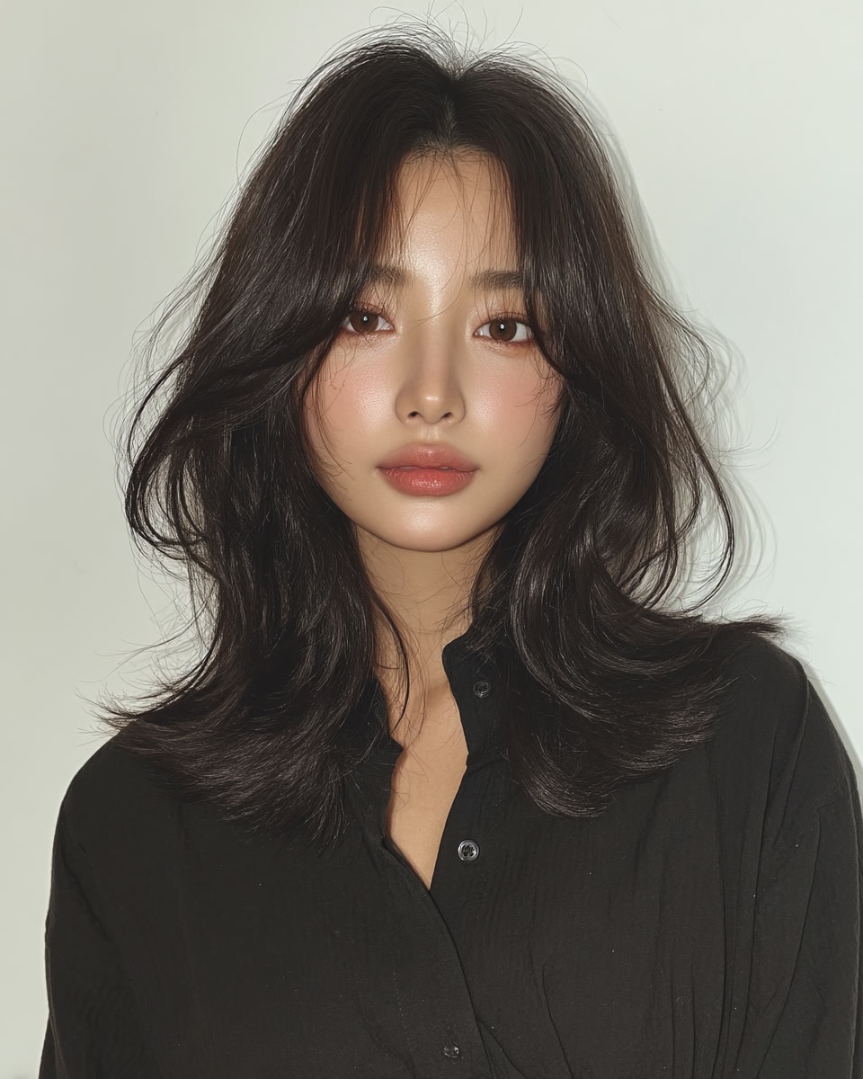 8 Stunning Soft Wave Perm Styles Korea | Seoul Hair Salon 7 soft wave perm Korea - Style 4 at Korea Hair Salon Seoul
