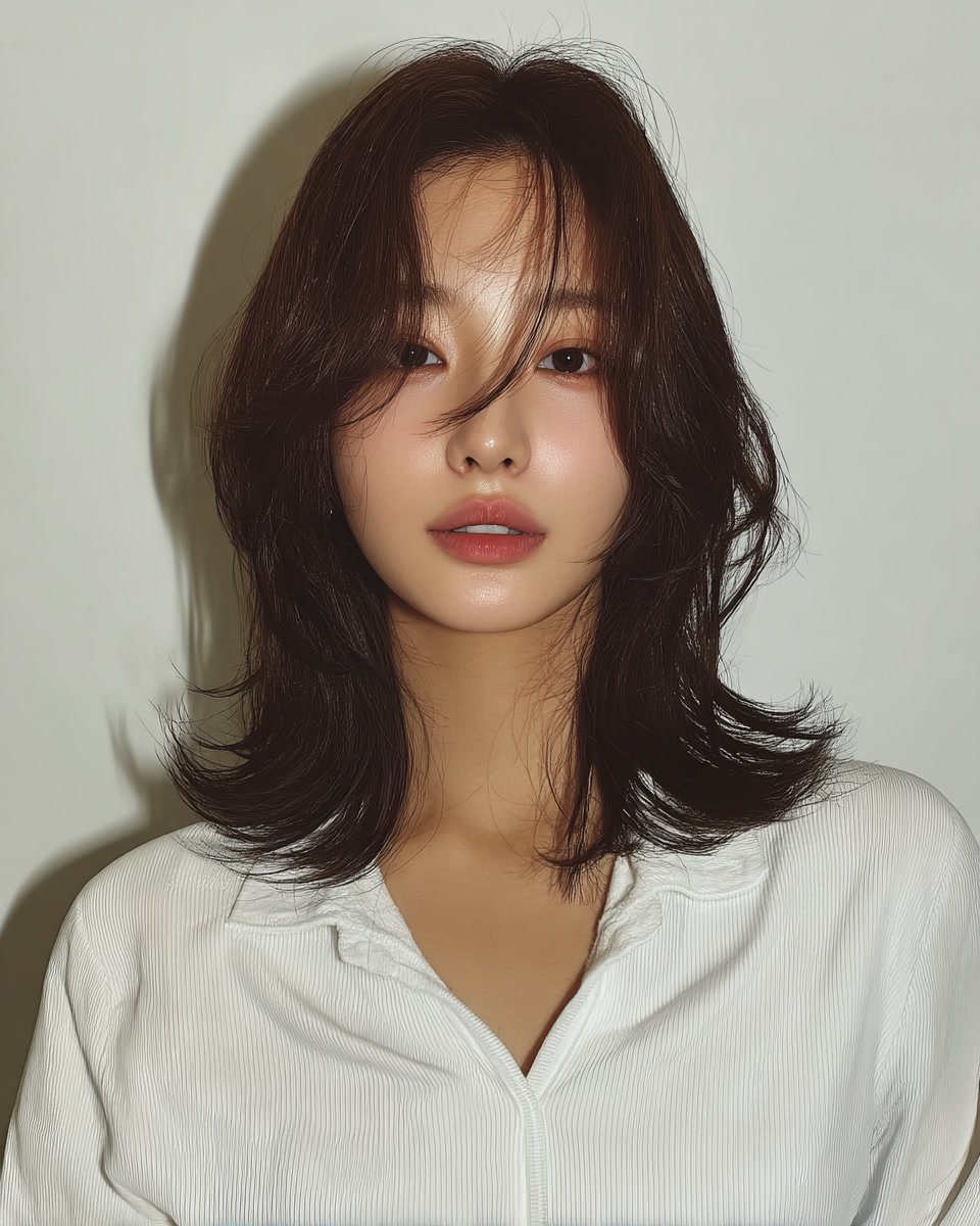 8 Stunning Soft Wave Perm Styles Korea | Seoul Hair Salon 10 soft wave perm Korea - Style 7 at Korea Hair Salon Seoul