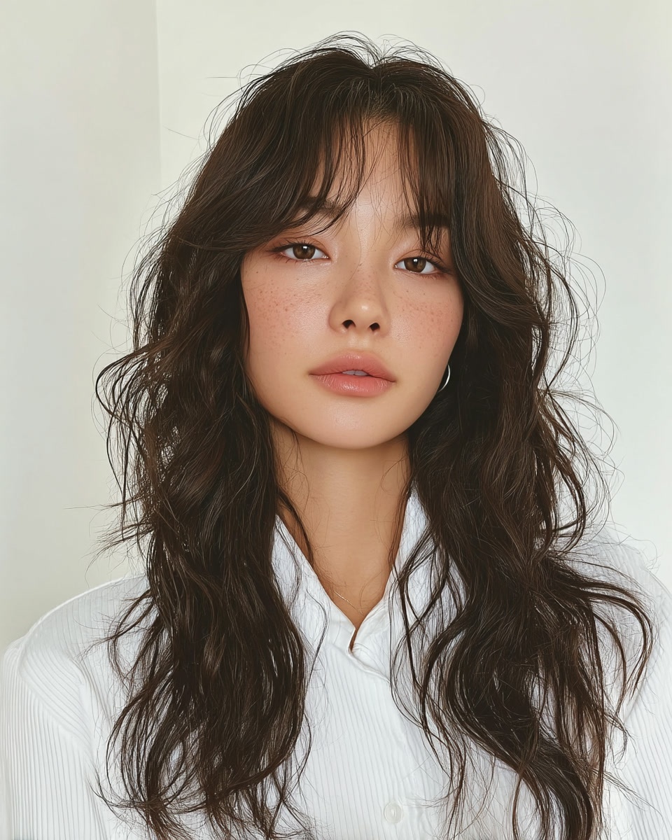 8 Stunning Soft Wave Perms Korea | Seoul Hair Salon 9 soft wave perm Korea - Style 6 at Korea Hair Salon Seoul