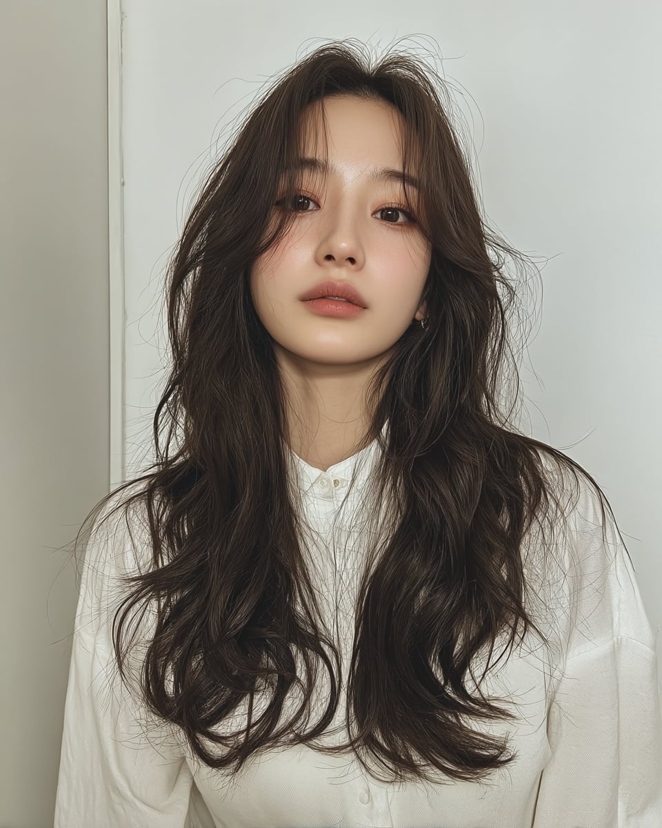 8 Stunning Wavy Layered Hairstyles 2026 | Seoul Hair Salon 5 wavy layered hairstyle Seoul - Style 3 at Korea Hair Salon Seoul