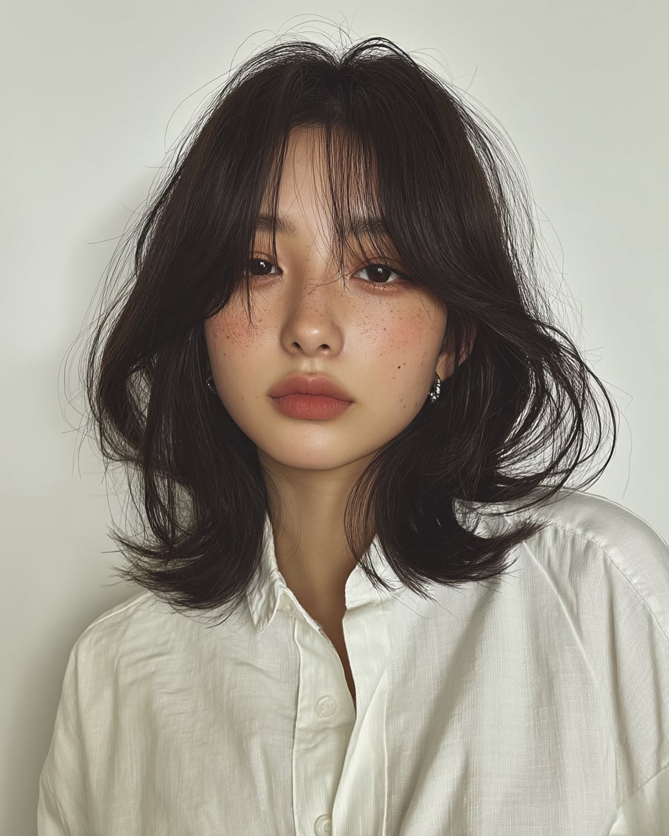 8 Stunning Wavy Layered Hairstyles 2026 | Seoul Hair Salon 9 wavy layered hairstyle Seoul - Style 6 at Korea Hair Salon Seoul