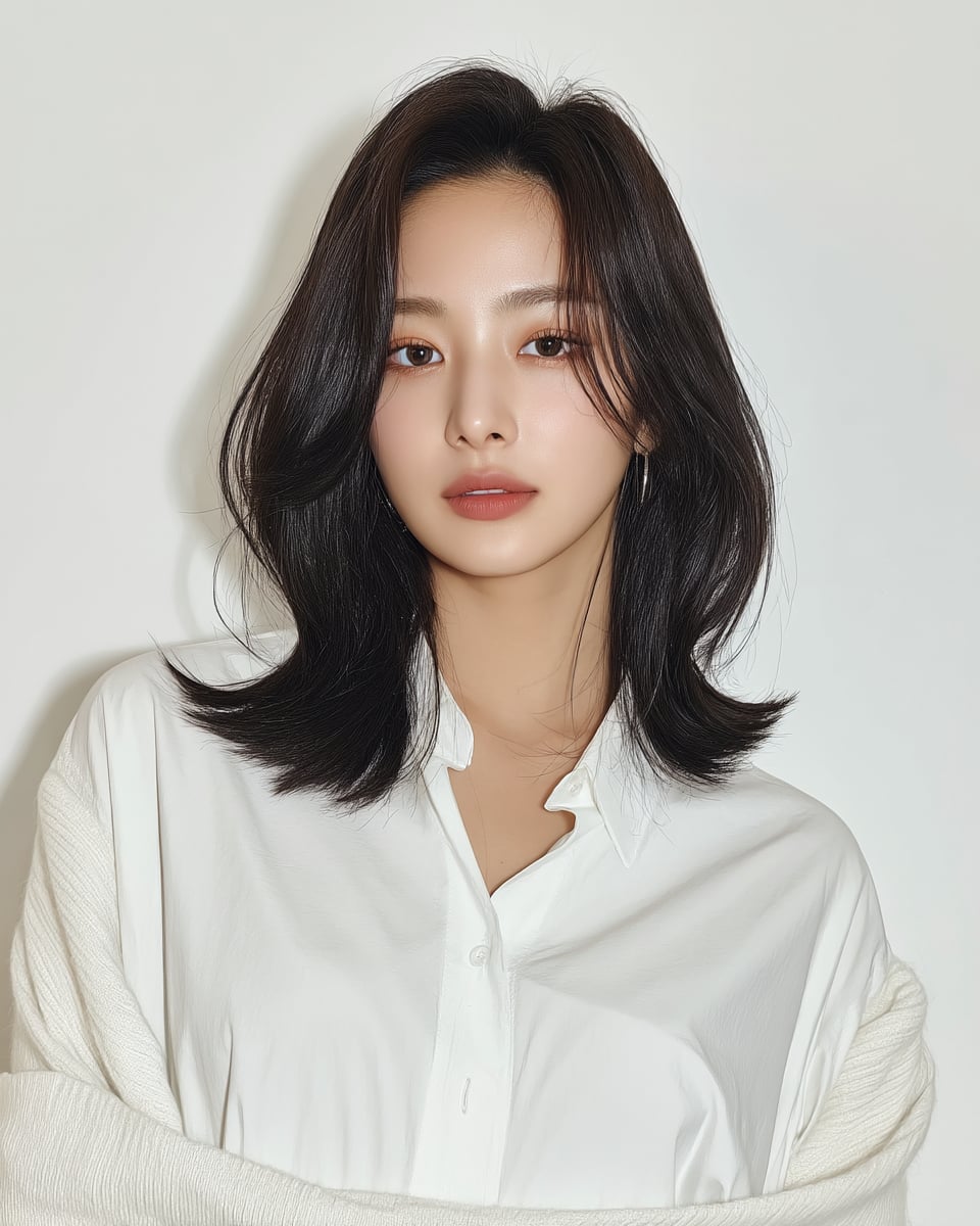 8 Stunning Wavy Layered Hairstyles 2026 | Seoul Hair Salon 10 wavy layered hairstyle Seoul - Style 7 at Korea Hair Salon Seoul