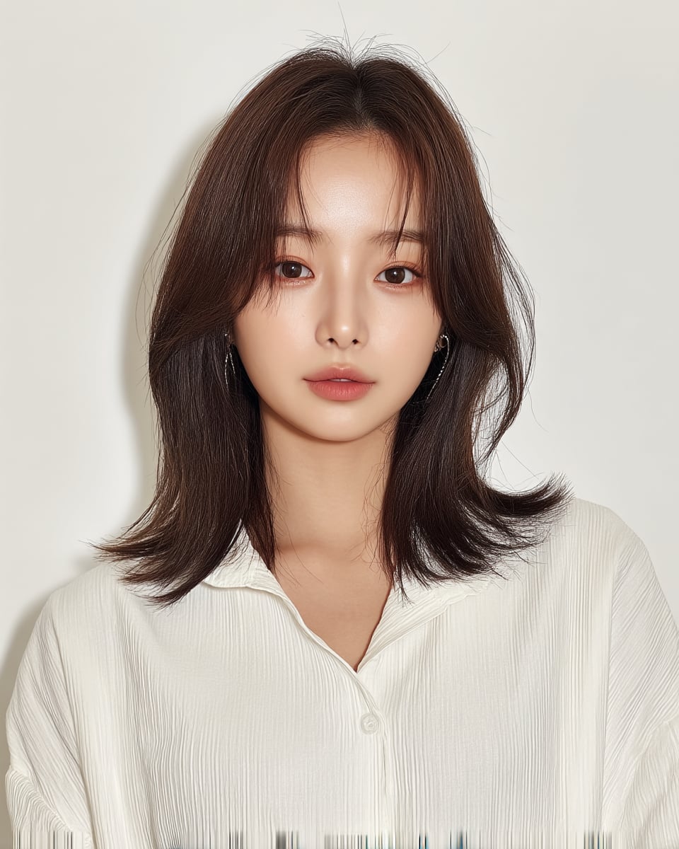 8 Stunning Wavy Layered Hairstyles 2026 | Seoul Hair Salon 11 wavy layered hairstyle Seoul - Style 8 at Korea Hair Salon Seoul