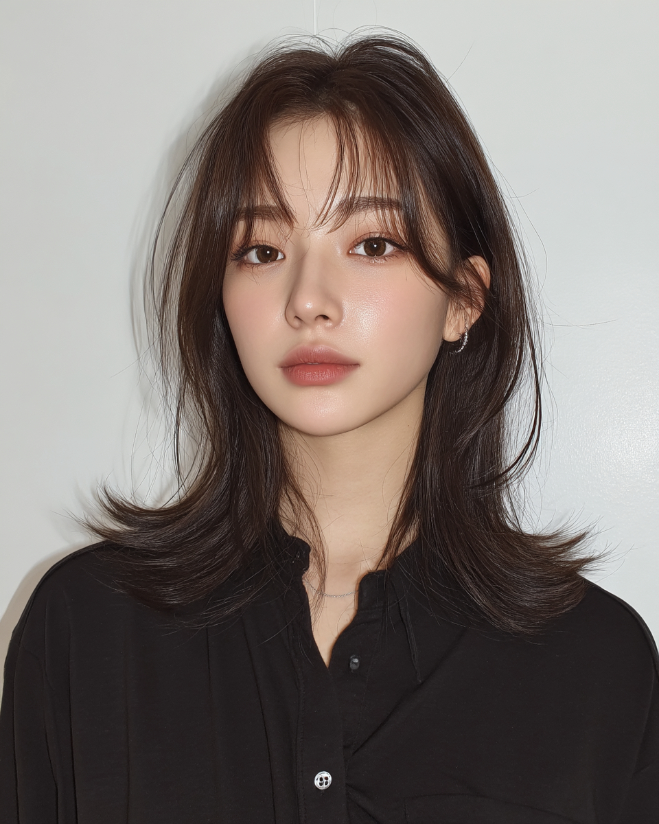 8 Stunning Wavy Layered Styles 2026 | Seoul Hair Salon 4 wavy layered styles 2026 - Style 2 at Korea Hair Salon Seoul