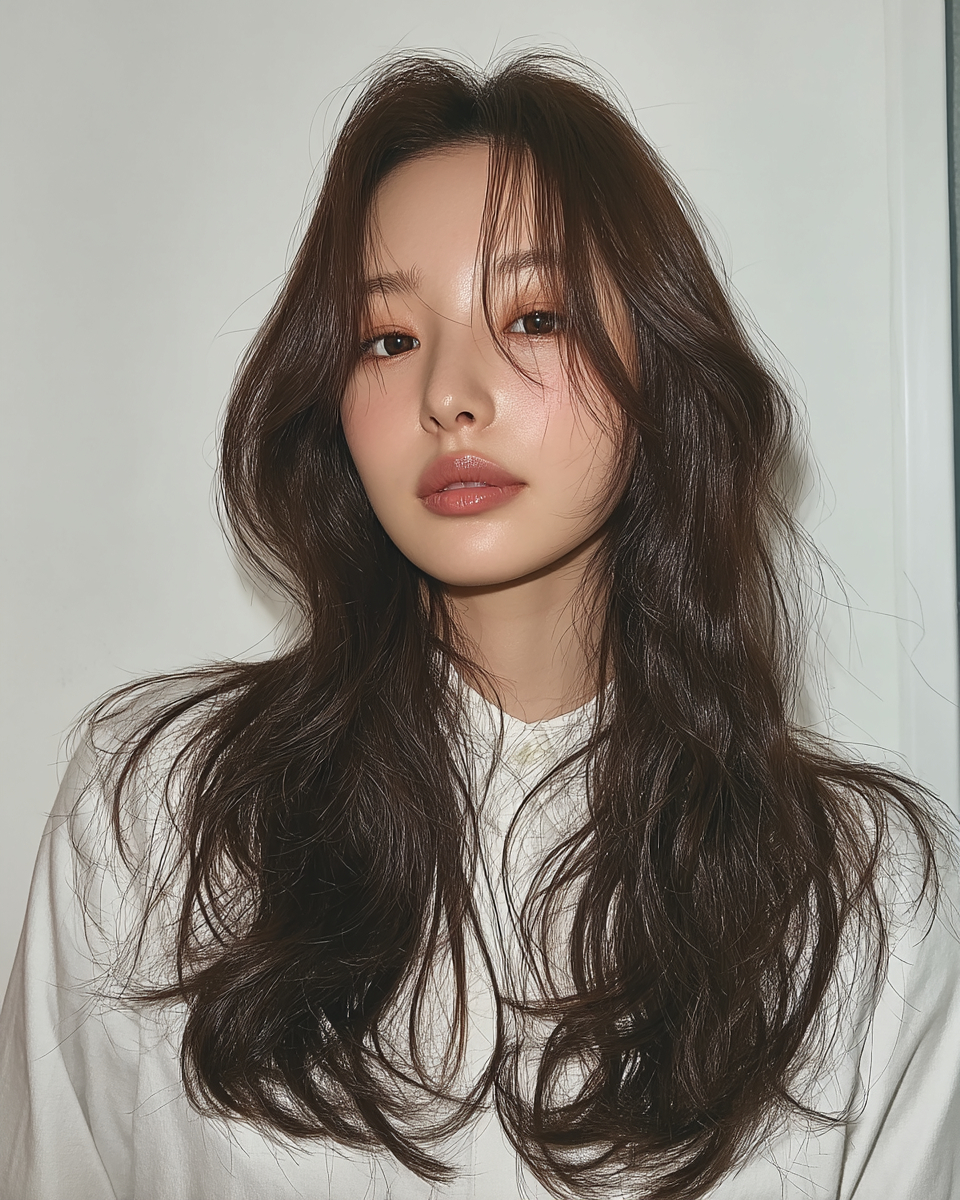 8 Stunning Wavy Layered Styles 2026 | Seoul Hair Salon 5 wavy layered styles 2026 - Style 3 at Korea Hair Salon Seoul