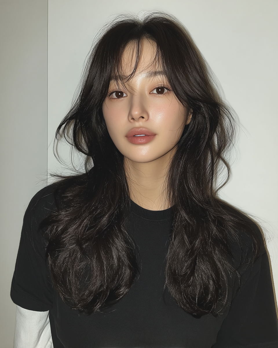8 Stunning Wavy Layered Styles 2026 | Seoul Hair Salon 10 wavy layered styles 2026 - Style 7 at Korea Hair Salon Seoul