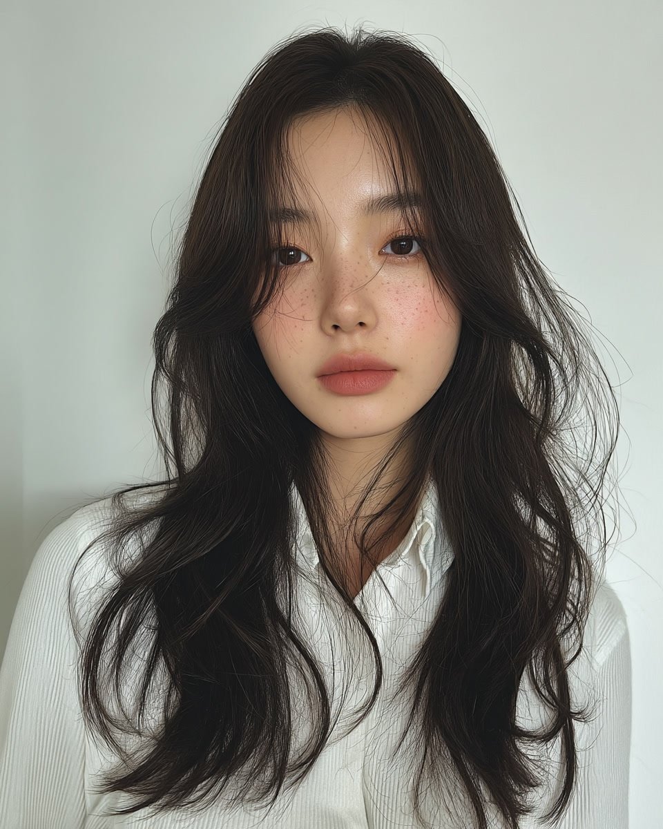 8 Styles for Round Faces 2026 | Seoul Hair Salon 7 hairstyles for round faces 2026 - Style 4 at Korea Hair Salon Seoul