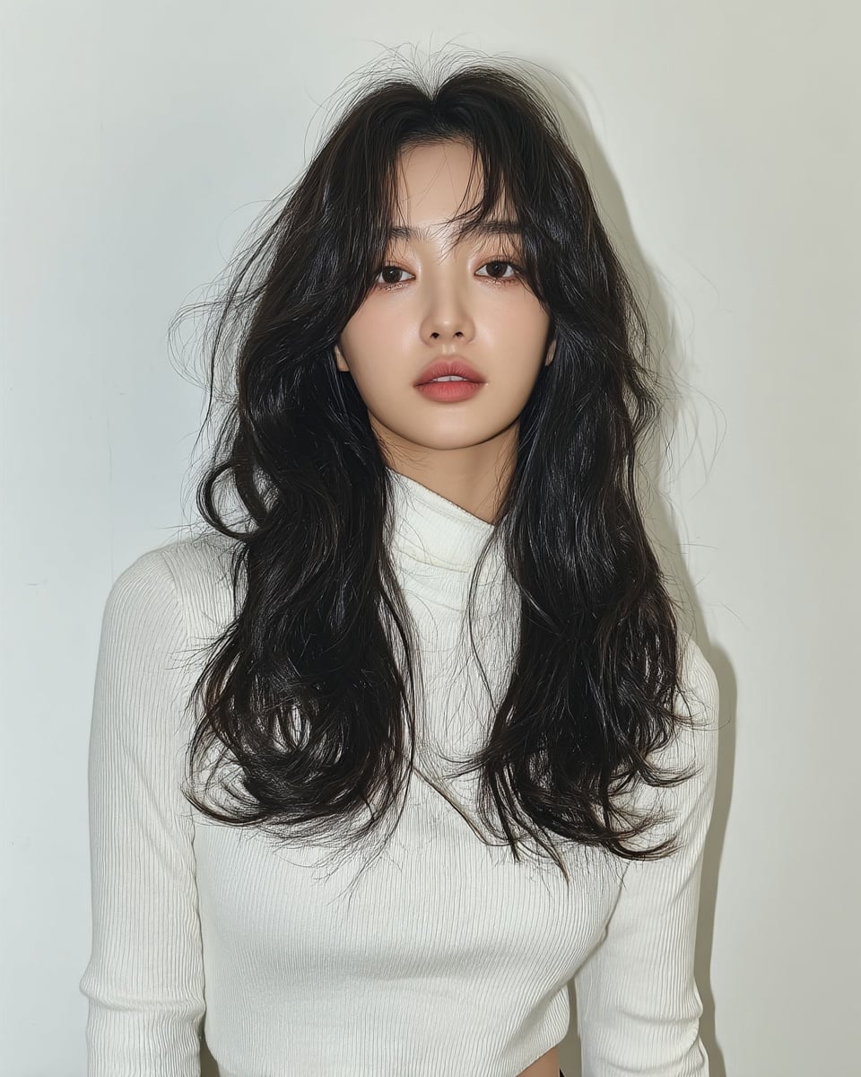 8 Styles for Round Faces 2026 | Seoul Hair Salon 8 hairstyles for round faces 2026 - Style 5 at Korea Hair Salon Seoul