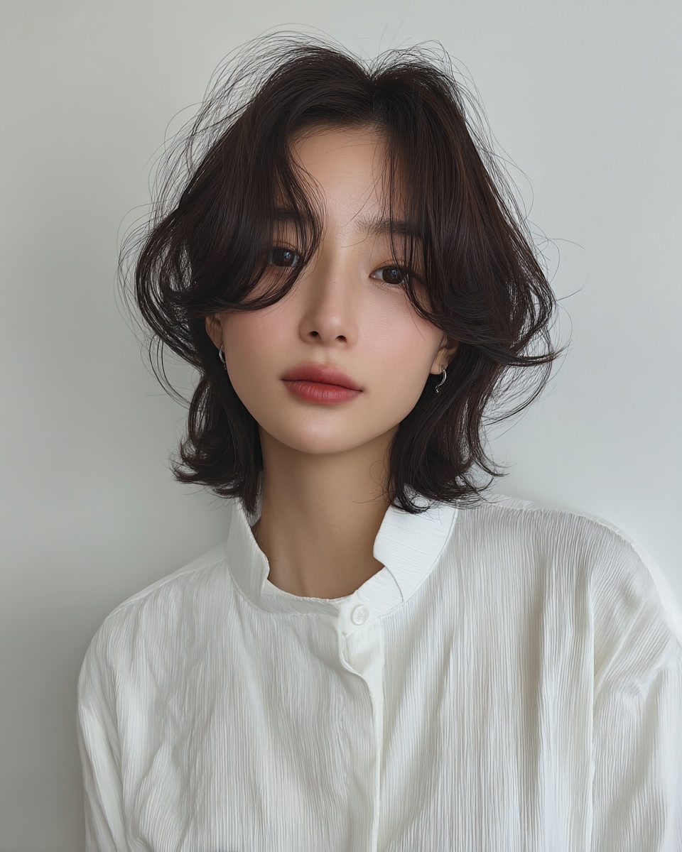 8 Stylish Haircuts for Professionals 2026 | Seoul Hair Salon 11 stylish haircuts for professionals - Style 8 at Korea Hair Salon Seoul