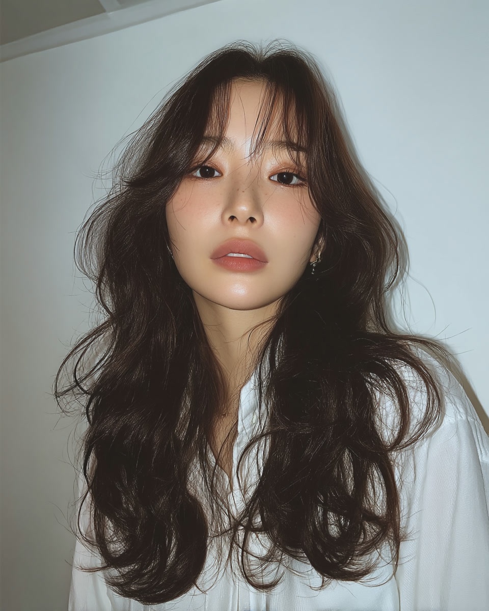 8 Textured Wave Styles in Seoul | Seoul Hair Salon 4 textured wave styles Seoul - Style 2 at Korea Hair Salon Seoul