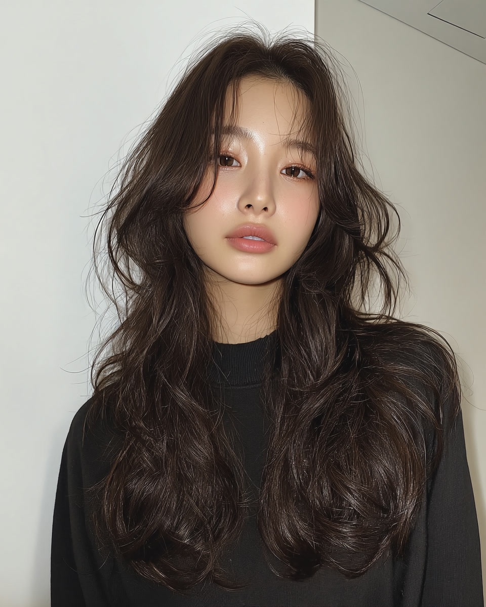 8 Textured Wave Styles in Seoul | Seoul Hair Salon 7 textured wave styles Seoul - Style 4 at Korea Hair Salon Seoul