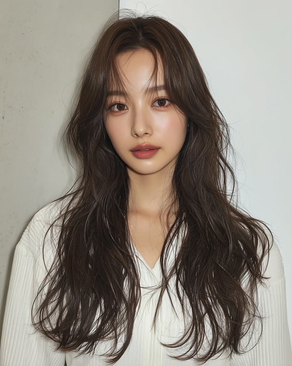 8 Textured Wave Styles in Seoul | Seoul Hair Salon 9 textured wave styles Seoul - Style 6 at Korea Hair Salon Seoul