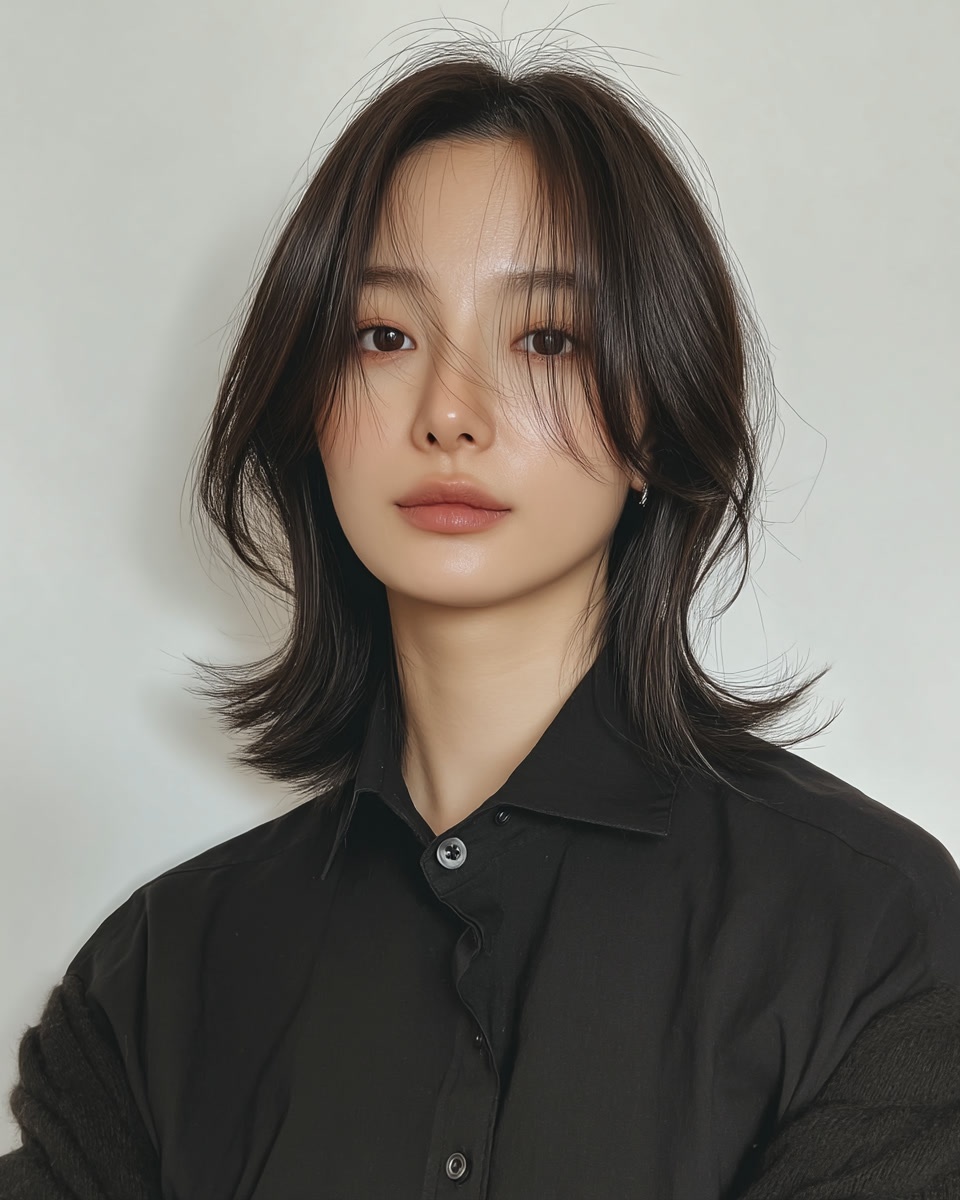 8 Trendy Voluminous Layered Styles Seoul | Seoul Hair Salon 7 voluminous layered styles Seoul - Style 4 at Korea Hair Salon Seoul