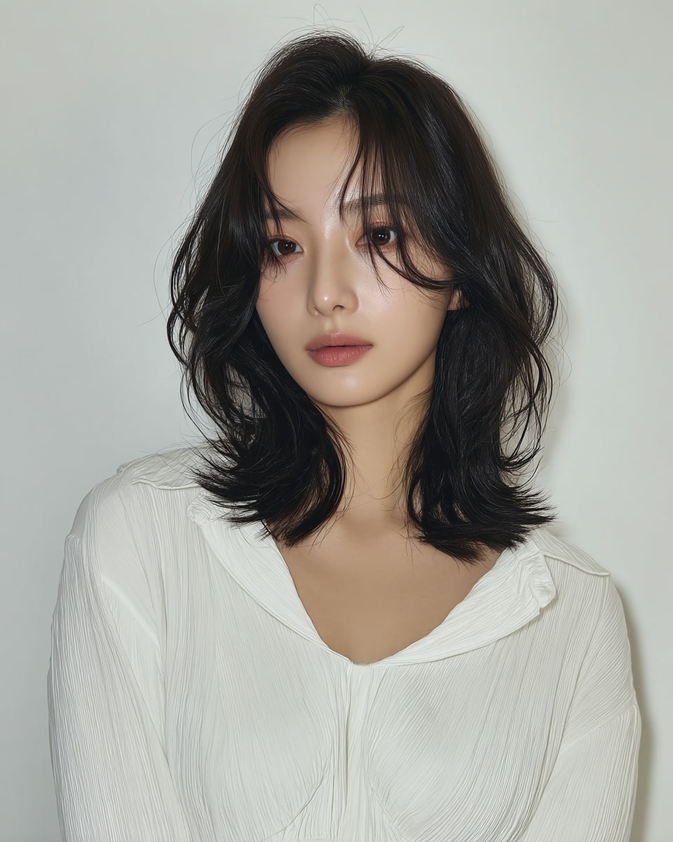 8 Voluminous Layered Hairstyles 2026 | Seoul Hair Salon 7 voluminous layered hairstyles Seoul - Style 4 at Korea Hair Salon Seoul