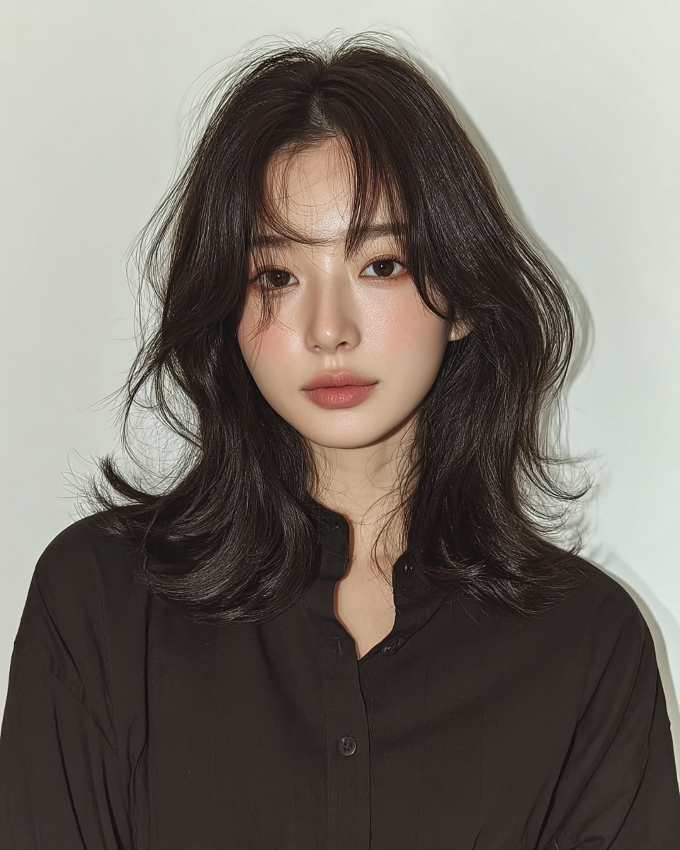 8 Voluminous Layered Hairstyles 2026 | Seoul Hair Salon 8 voluminous layered hairstyles Seoul - Style 5 at Korea Hair Salon Seoul