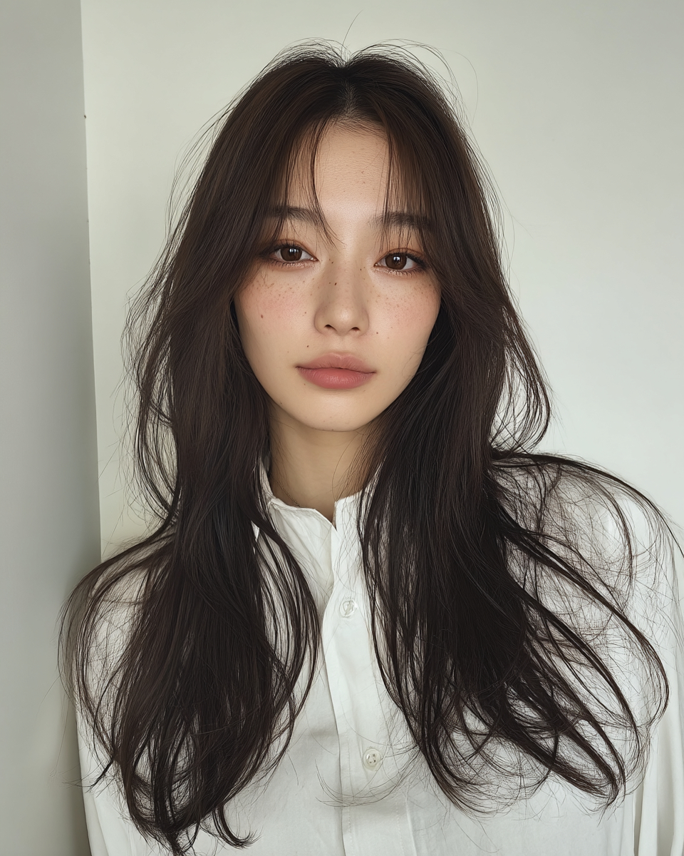 8 Voluminous Layered Hairstyles in Seoul | Seoul Hair Salon 5 voluminous layered hairstyles Seoul - Style 3 at Korea Hair Salon Seoul