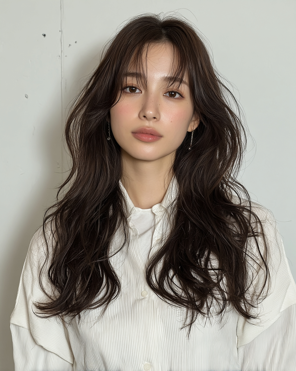 8 Voluminous Layered Hairstyles in Seoul | Seoul Hair Salon 9 voluminous layered hairstyles Seoul - Style 6 at Korea Hair Salon Seoul