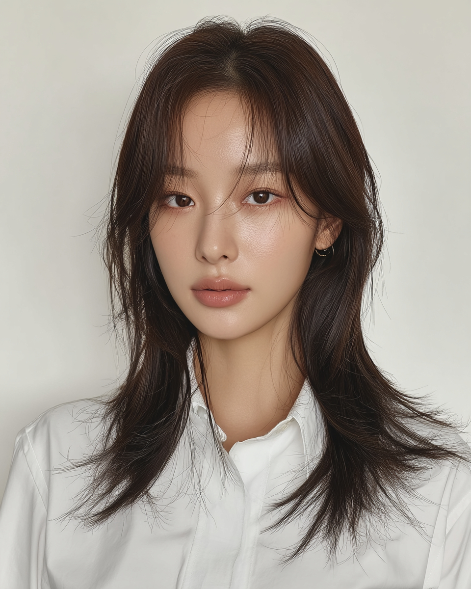 8 Voluminous Layered Hairstyles in Seoul | Seoul Hair Salon 11 voluminous layered hairstyles Seoul - Style 8 at Korea Hair Salon Seoul