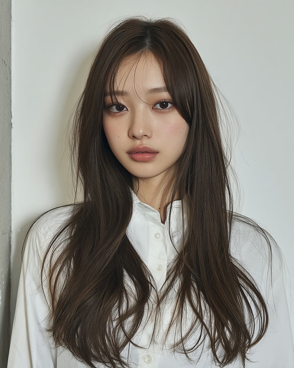 8 Voluminous Layered Hairstyles Seoul | Seoul Hair Salon 7 voluminous layered hairstyles Seoul - Style 4 at Korea Hair Salon Seoul