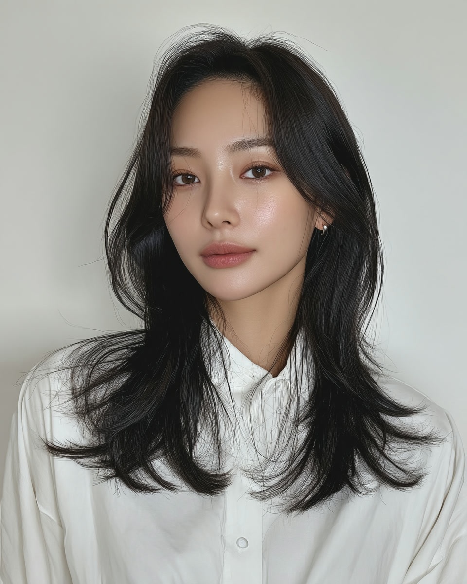 8 Voluminous Layered Styles 2026 | Seoul Hair Salon 4 voluminous layered styles Seoul - Style 2 at Korea Hair Salon Seoul