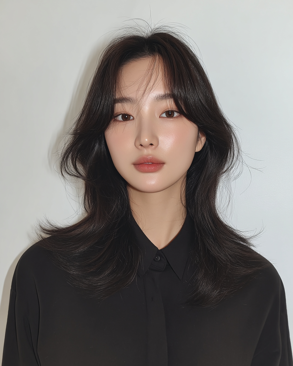 8 Voluminous Layered Styles 2026 | Seoul Hair Salon 5 voluminous layered styles 2026 Seoul - Style 3 at Korea Hair Salon Seoul