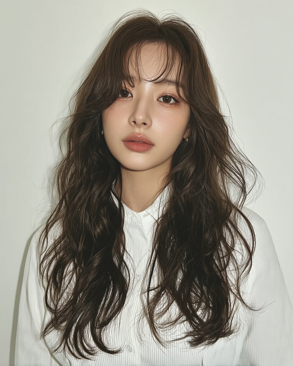 8 Voluminous Layered Styles 2026 | Seoul Hair Salon 5 voluminous layered hair Seoul - Style 3 at Korea Hair Salon Seoul