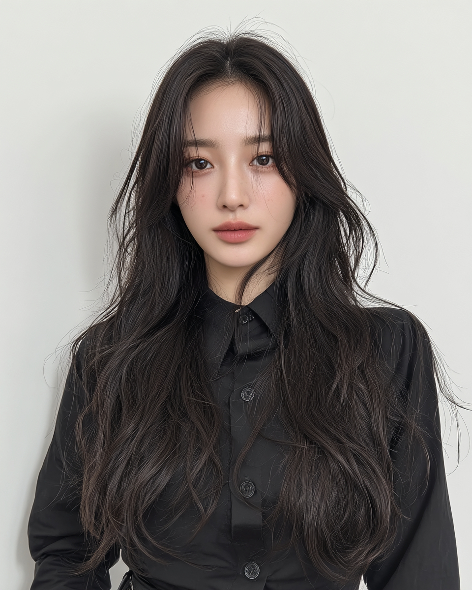 8 Voluminous Layered Styles 2026 | Seoul Hair Salon 7 voluminous layered styles 2026 Seoul - Style 4 at Korea Hair Salon Seoul