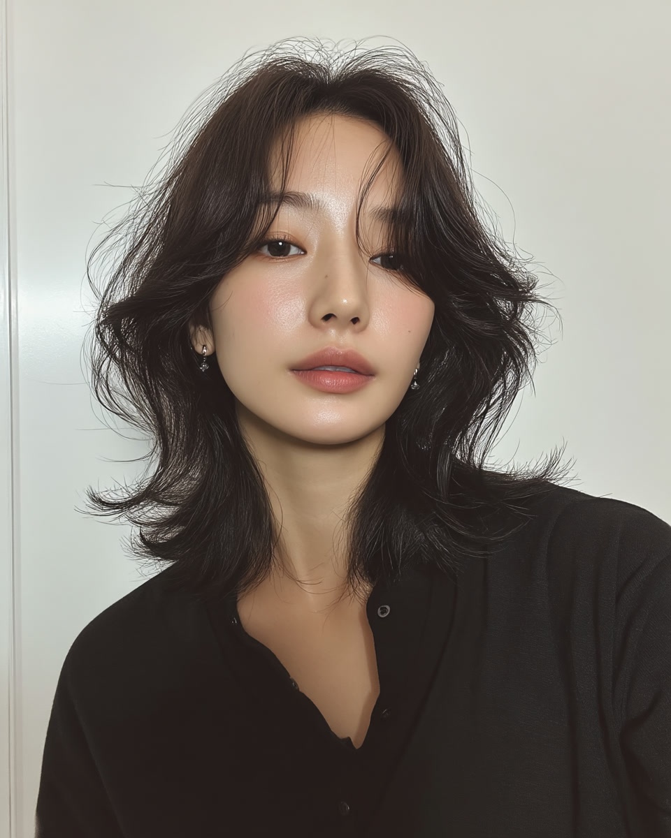 8 Voluminous Layered Styles 2026 | Seoul Hair Salon 7 voluminous layered styles Seoul - Style 4 at Korea Hair Salon Seoul