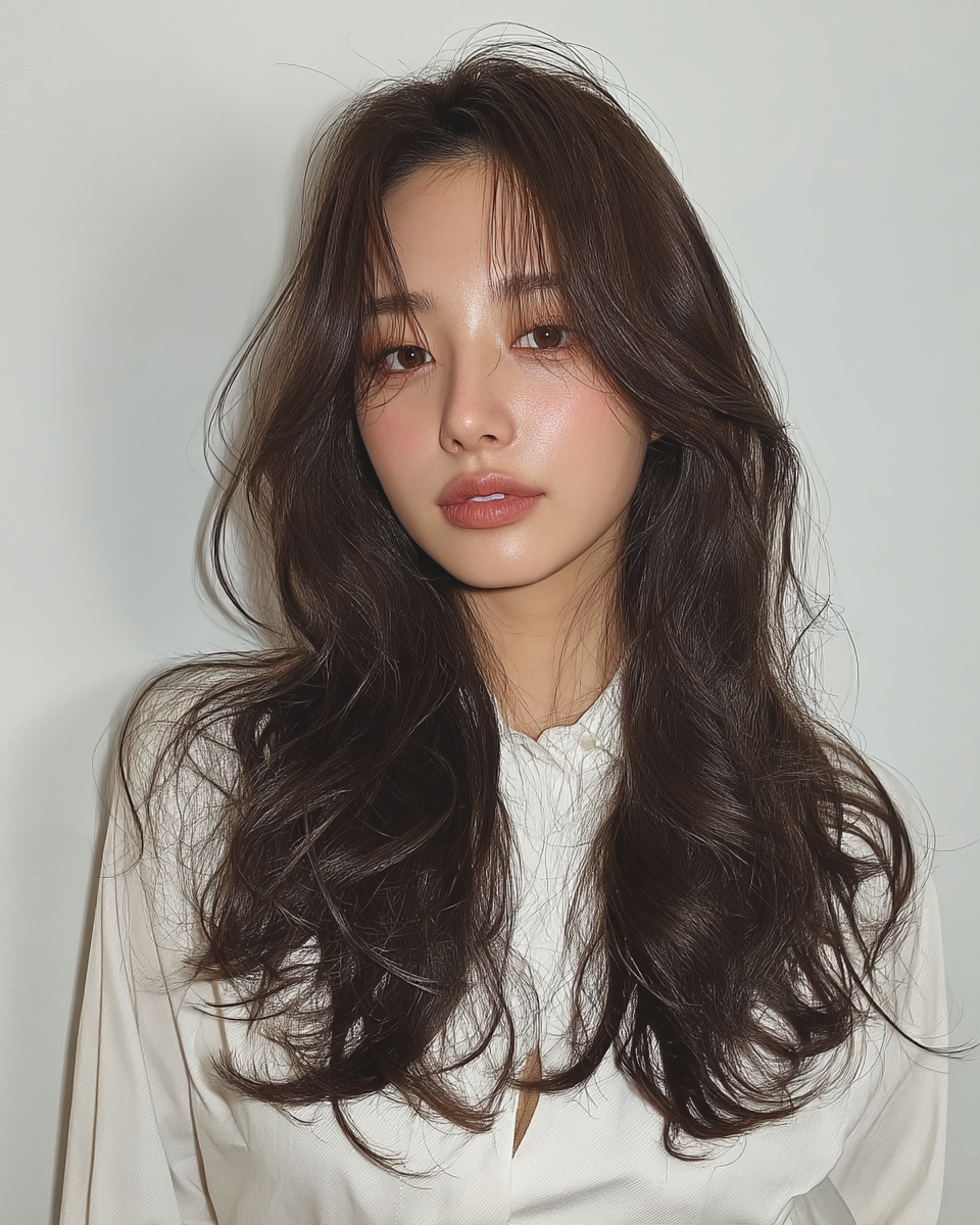 8 Voluminous Layered Styles 2026 | Seoul Hair Salon 8 voluminous layered styles 2026 Seoul - Style 5 at Korea Hair Salon Seoul