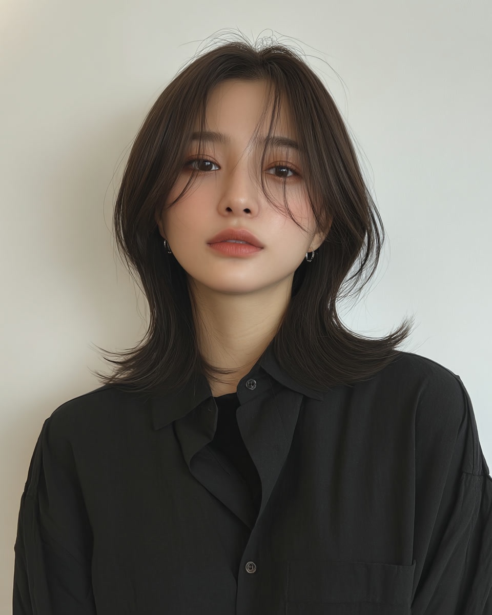 8 Voluminous Layered Styles 2026 | Seoul Hair Salon 8 voluminous layered hair Seoul - Style 5 at Korea Hair Salon Seoul