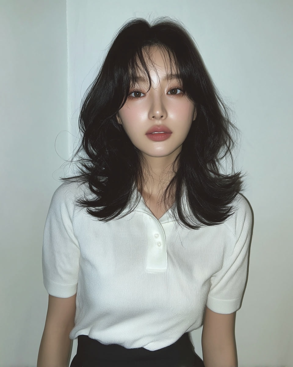 8 Voluminous Layered Styles 2026 | Seoul Hair Salon 8 voluminous layered styles Seoul - Style 5 at Korea Hair Salon Seoul