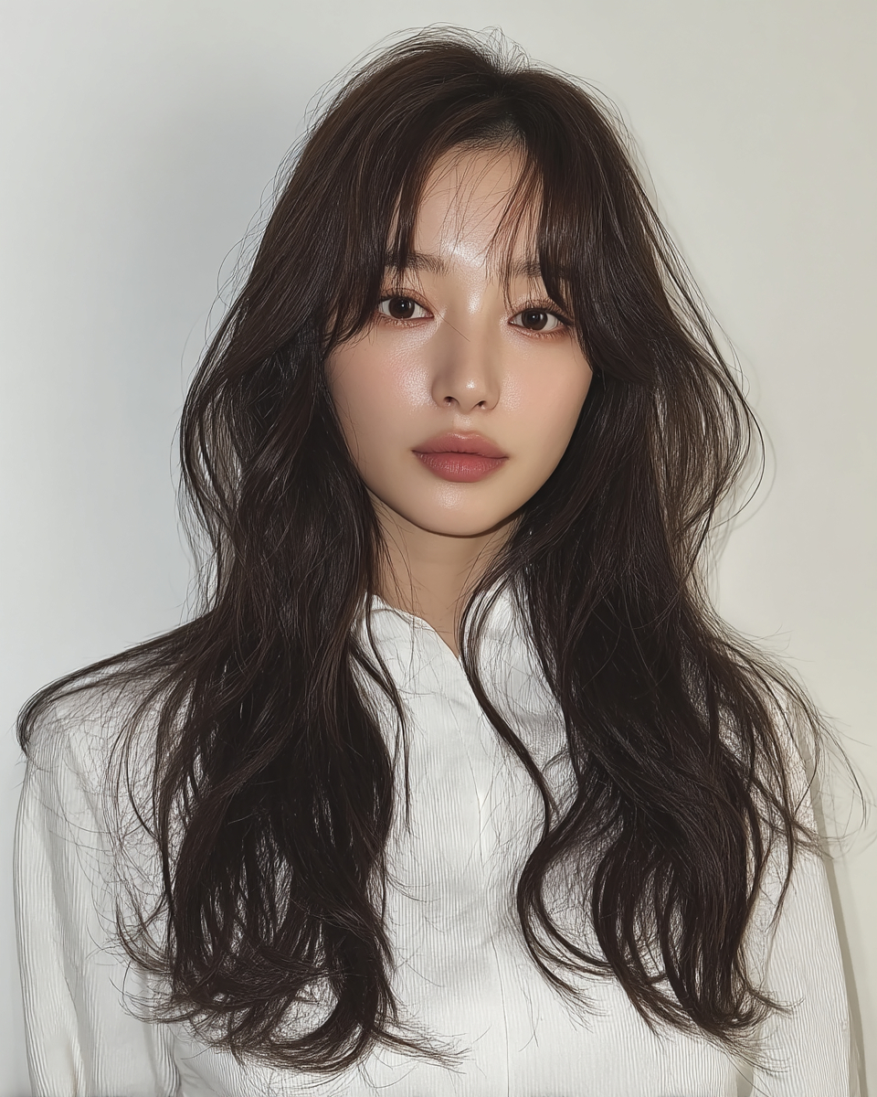 8 Voluminous Layered Styles 2026 | Seoul Hair Salon 10 voluminous layered styles 2026 Seoul - Style 7 at Korea Hair Salon Seoul